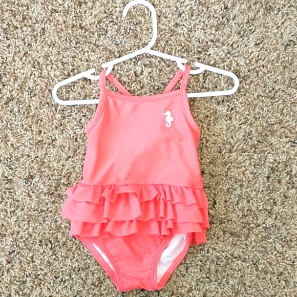 Carter's Swim Carters Baby Coral Swimsuit Size 9m Poshmark